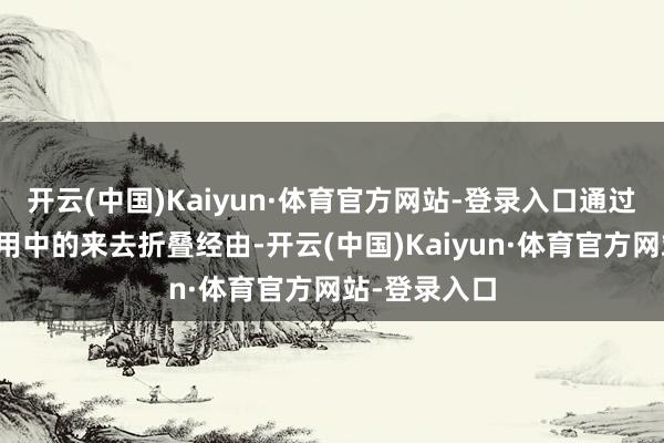 开云(中国)Kaiyun·体育官方网站-登录入口通过模拟本色使用中的来去折叠经由-开云(中国)Kaiyun·体育官方网站-登录入口